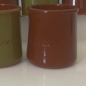 La Fermière "Espresso Brown" pots